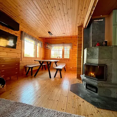 Hotel Log In 15 Min From Center- 3bdr-sauna-fireplace Rovaniemi