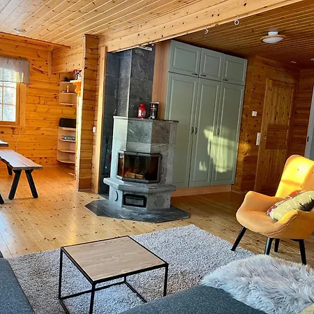 Log In 15 Min From Center- 3bdr-sauna-fireplace Hotel Rovaniemi